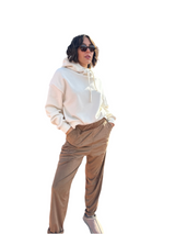 Pantalon Axel suedine camel