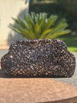 pochette à sequins Nana big LILOU rose