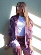 Pantalon Mattéo Velours Rose