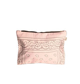 Pochette bandana rose