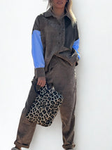 Pantalon Axel velours marron