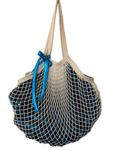 Sac filet sequins Turquoise