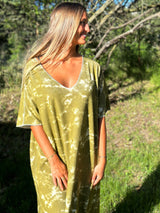 Robe Emma Tie&dye kaki