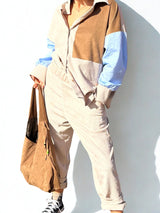 Pantalon Axel velours écru