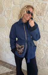 Veste Bleu de chine Lilou
