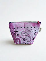 Trousse à maquillage bandana