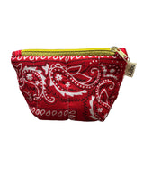 Trousse à maquillage bandana
