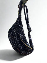 Sac Banane Sequins Noir