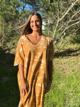 Robe Emma Tie&dye camel