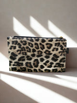 Pochette Médium Fauve /Velours Curry