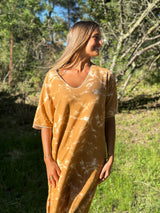 Robe Emma Tie&dye camel