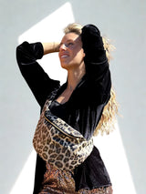 Sac Banane Fauve / jeans