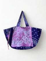 Cabas Agathe GM Rose/Violet