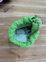 Pochon maillot Beach vert anis