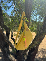 Sac Banane matelassé éponge jaune