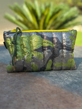 Pochette à sequins médium camouflage LILOU AIX 