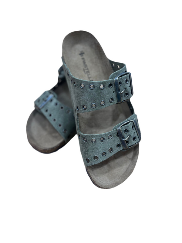 Sandales Joy Kaki Œillet