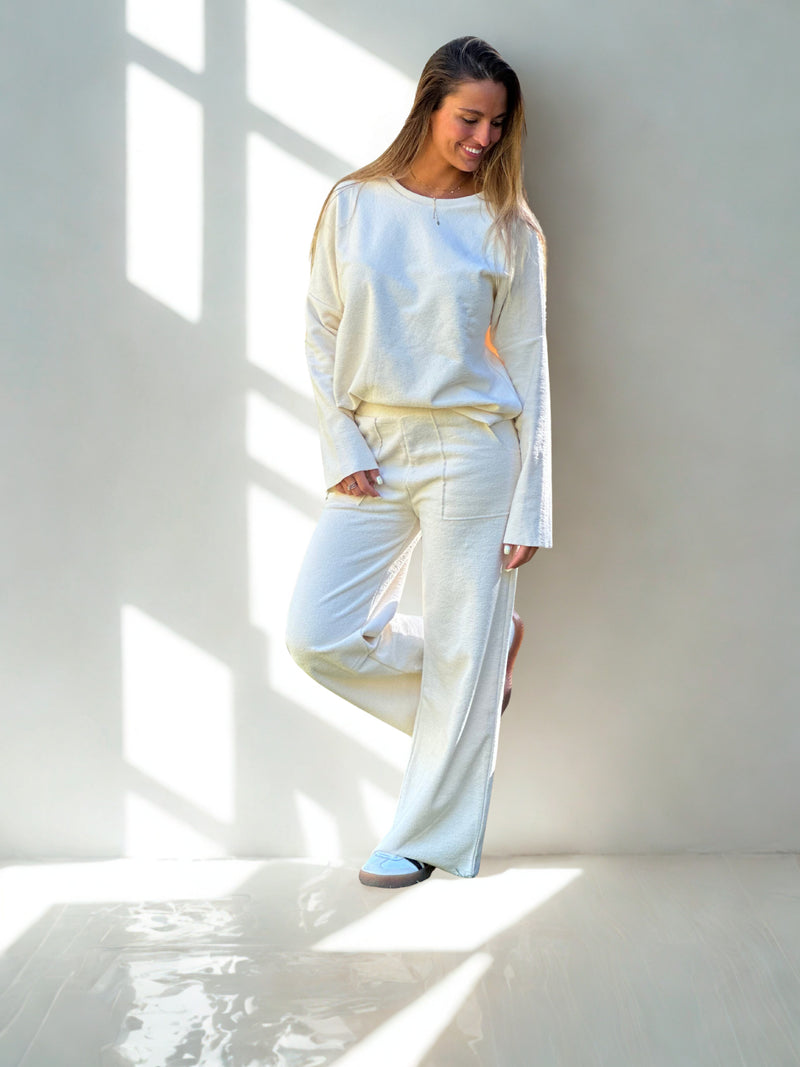 Pantalon Axel Écru