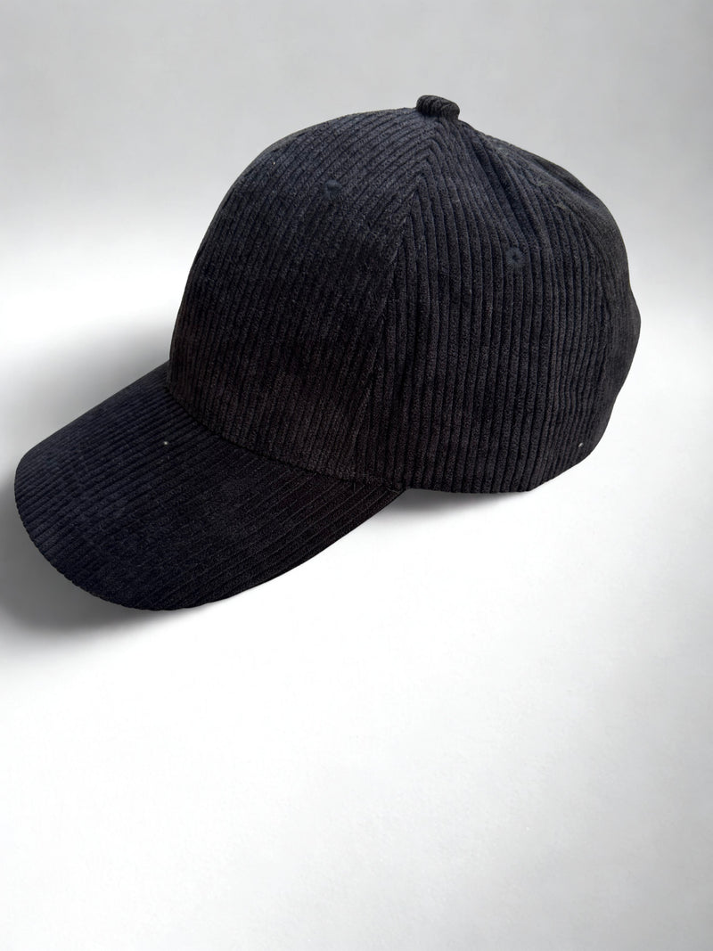 Casquette velours noire