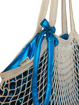 Sac filet sequins Turquoise