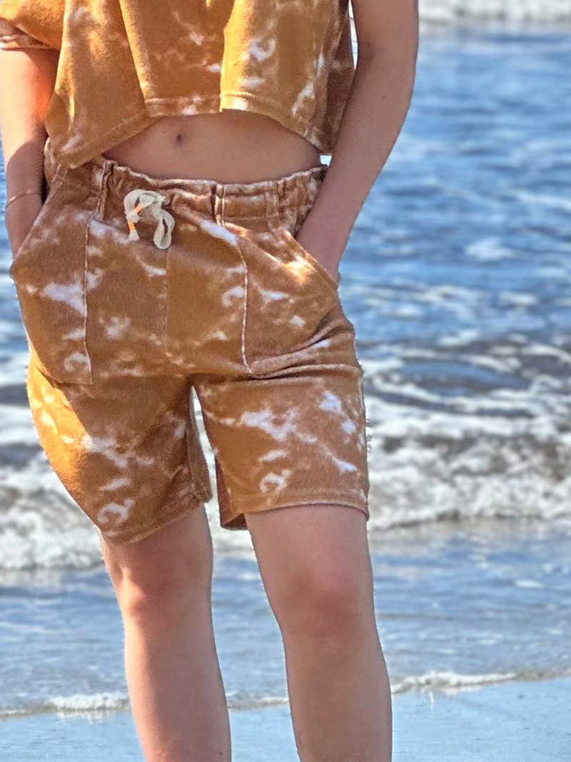 Bermuda Ursule Tie & Dye camel