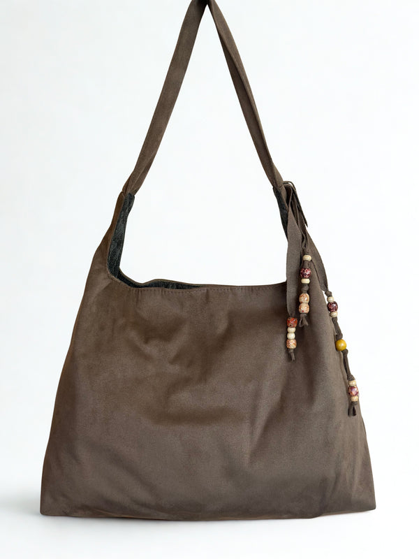 Sac Carla Suédine Camel