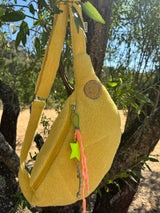 Sac Banane matelassé éponge jaune