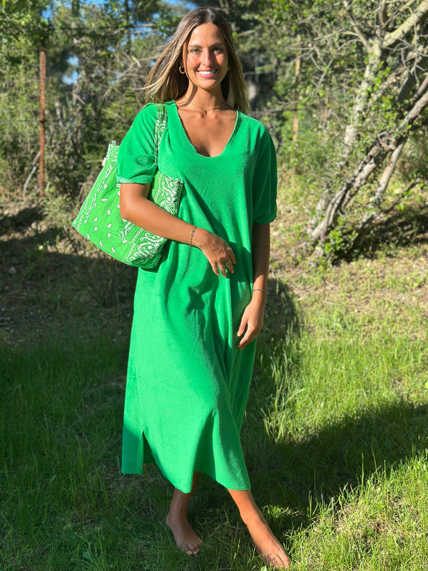 Robe Emma vert