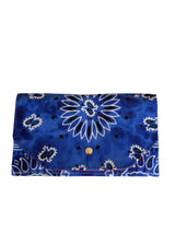 Portefeuille Bandana Bleu/Rouge