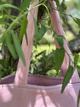 Cabas Clothilde Beach Rose pale