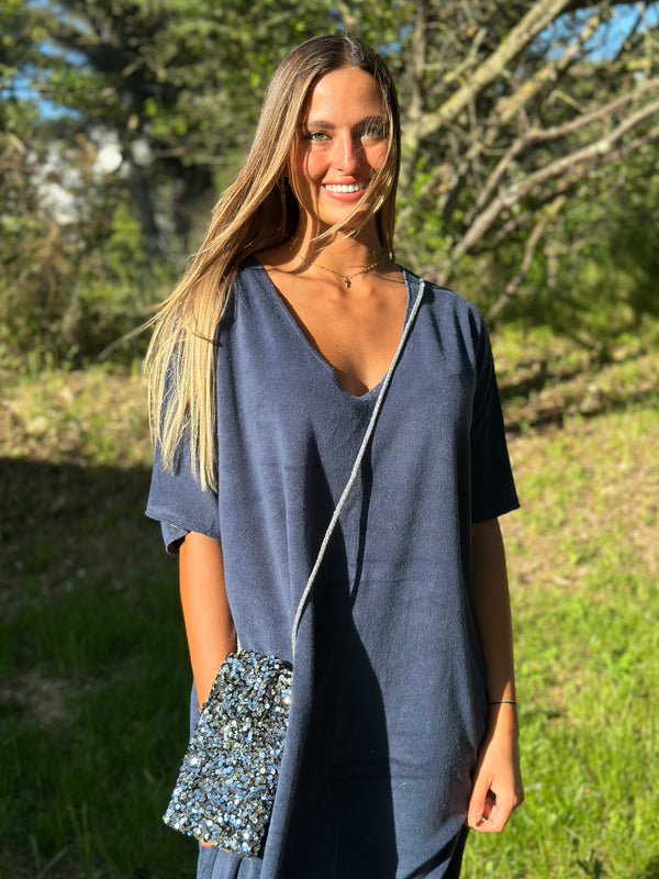 Robe Emma Bleu