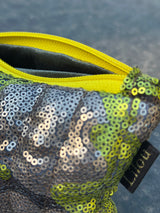 Pochette à sequins Mini Camouflage intérieur LILOU AIX 