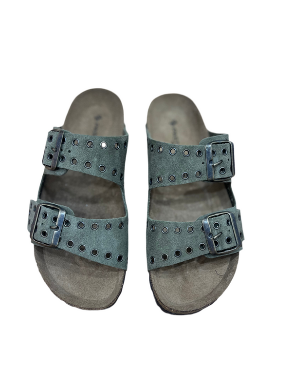 Sandales Joy Kaki Œillet