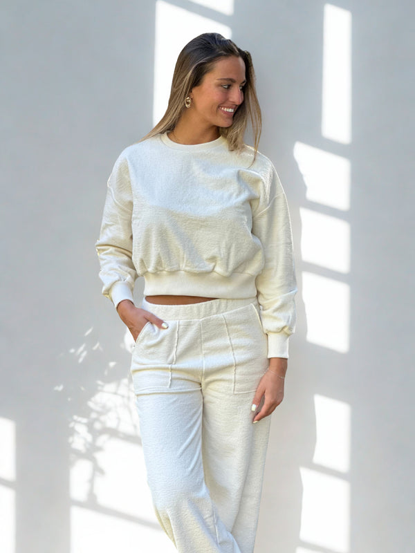 Pantalon Axel Écru