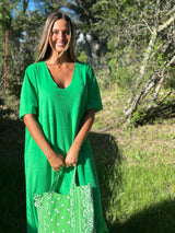 Robe Emma vert