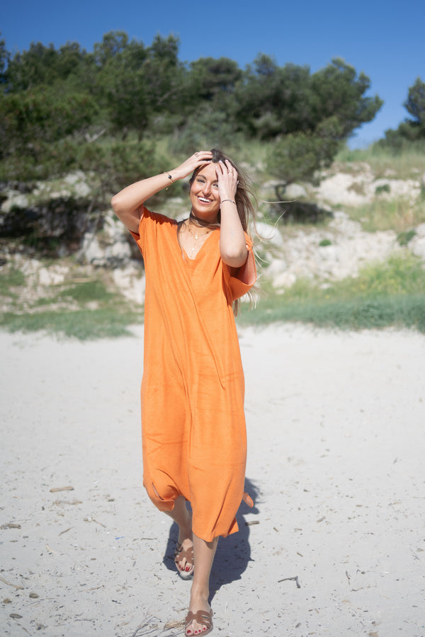 Robe Emma orange