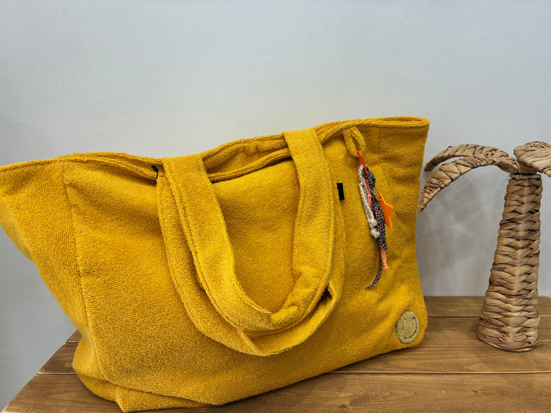 Cabas Clothilde XL Beach ocre